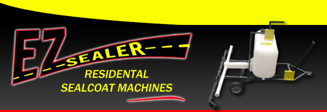EZ Sealer | Residential Sealcoat Machines